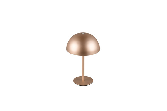 Reality R54891165 Munoz LED Tischleuchte 1,3W ⌀13cm Coffee warmweiss Touch