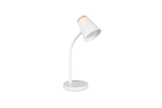 Reality R55831101 Pongo LED Tischleuchte 4,5W Weiß warmweiss