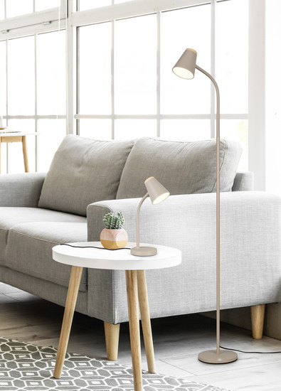 Reality R55831143 Pongo LED Tischleuchte 4,5W Warm Beige warmweiss