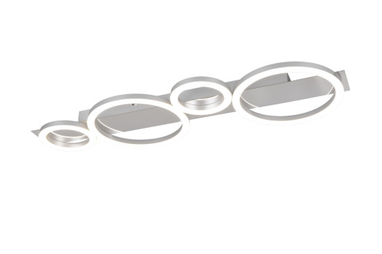 Reality R64821106 Lumos LED Deckenleuchte 26,5W Chrom neutralweiss