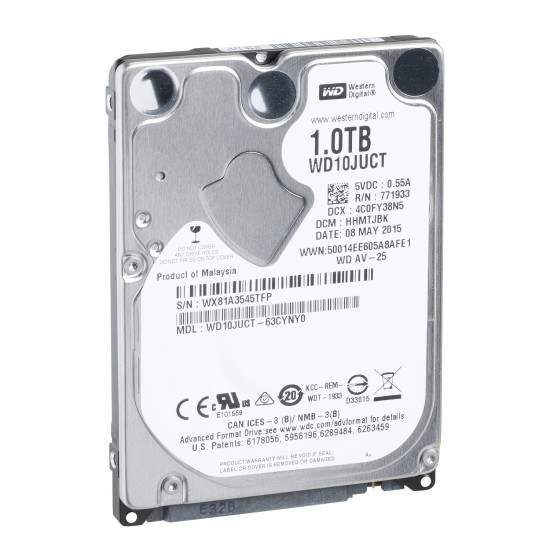 Schneider Electric HMIYHDD01T21 Festplattenlaufwerk 1 TB leer