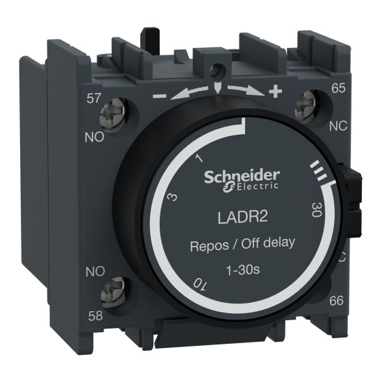 Schneider Electric LADR2 Zeitblock, rückfallverzögert, 1, 30s, Schraubanschluss