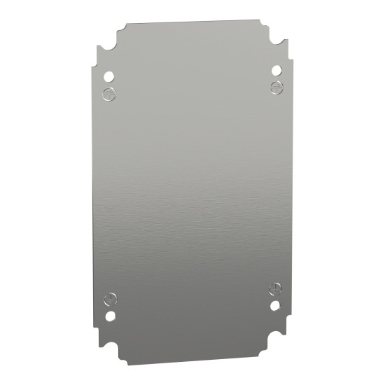 Schneider Electric NSYMM32 Einfache Montageplatte H300xB200mm aus verzinktem Stahl