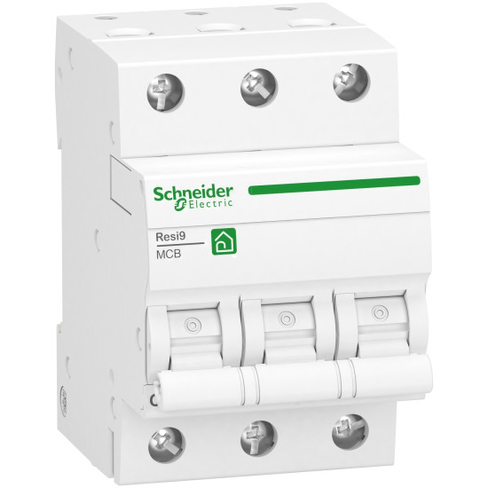 Schneider Electric R9F24350 Leitungsschutzschalter Resi9 3P, 50A, C Charakteristik, 6kA