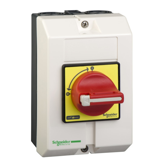 Schneider Electric VCF02GE Not-Aus Hautpschalter/Anlageschalter 10A/3P, IP-65