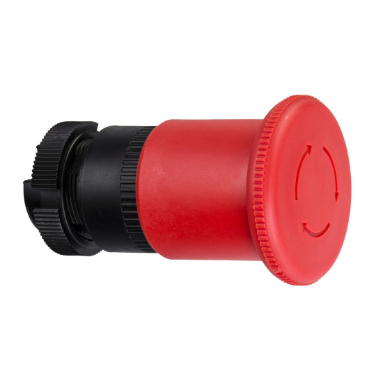 Schneider Electric ZA2BS844 Vorsatz Not-Aus-Schalter Ø 40mm, Drehentriegelung, Ø 22, rot