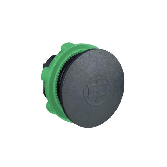 Schneider Electric ZB5SZ3 Blindstopfen, Frontelement, Harmony XB5, Kunststoff, 22mm, schwarz, unbeschriftet, rund
