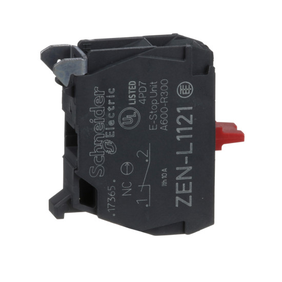 Schneider Electric ZENL1121 Hilfsschalter o. Rastung, 1Ö, rückseitige Montage