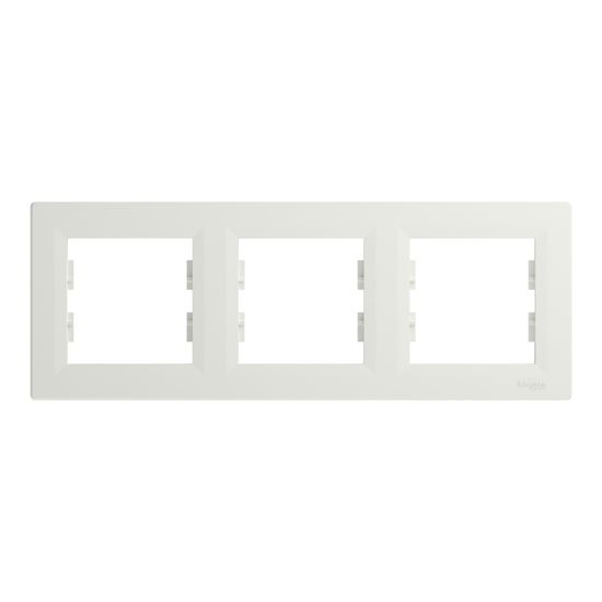 Schneider Electric ASFORA 3-Fach Rahmen Horizontal weiss EPH5800321D