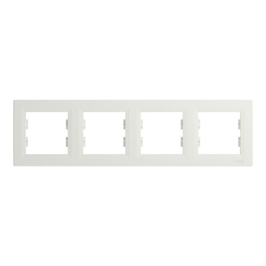 Schneider Electric ASFORA 4-Fach Rahmen Horizontal weiss EPH5800421D