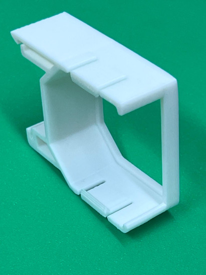 SOIXX Hutschienenhalter für Shelly PLUS, Gen3, Gen4 DIN Rail 35 mm Hutschiene Halter Gerade