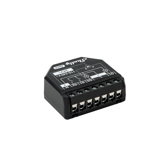 Shelly 2PM Gen3, 4er-Pack - 2-Kanal Relais für Licht & Rollladen, WLAN, BT