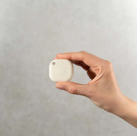 Shelly BLU Button Tough 1 ZB - Robuster Zigbee Button, Elfenbein, IP54