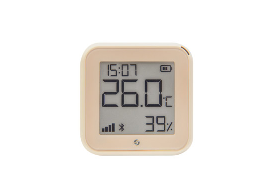 Shelly H&T Gen3 - WLAN Temperatur- & Feuchtigkeitssensor, Mokka, BT, USB-C