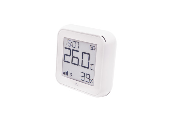 Shelly H&T Gen3 - WLAN Temperatur- & Feuchtigkeitssensor, Matt Weiß, BT, USB-C