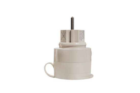 Shelly Outdoor Plug S Gen3 - Smarte Außensteckdose, IP44, Messfunktion Zwischenstecker WLAN, BT