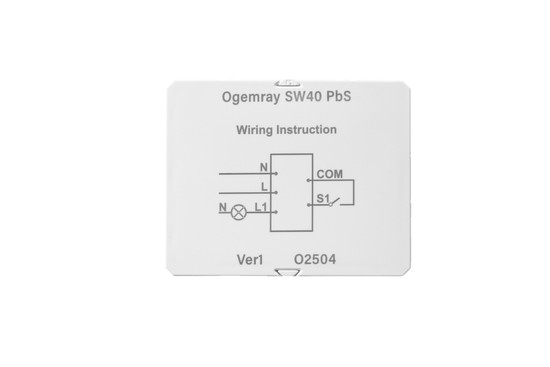 Shelly Ogemray Smart Relay - Hochleistungs-Schaltaktor, 25A bis 6000W mit Strommessung