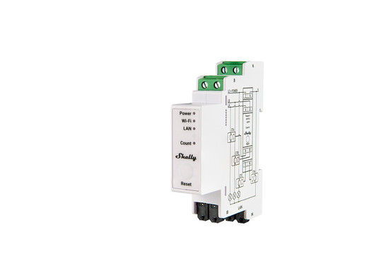 Shelly Pro 3EM-120A - 3-Phasen Energiezähler, inkl. 120A Wandler, LAN