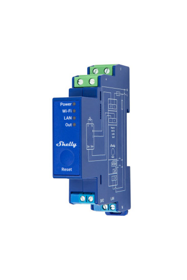 Shelly Pro Dimmer 0/1-10V PM - DIN-Schienen Dimmer, WLAN, LAN, BT