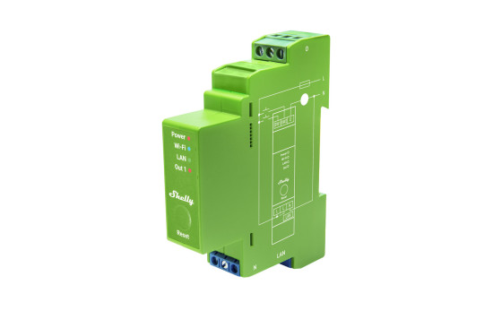 Shelly Pro Dimmer 1PM - 1-Kanal DIN-Schienen Dimmer, Messfunktion