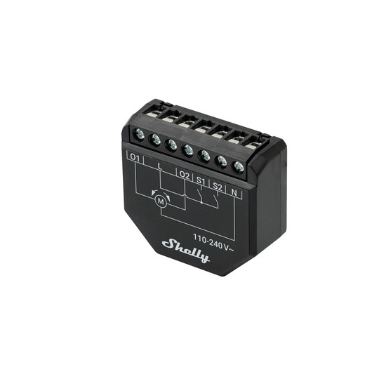 Shelly Shutter - WLAN Rollladenaktor, Nachrüstmodul