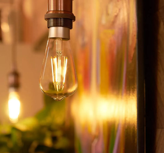 Shelly Vintage ST64 - Smarte LED-Birne, E27, Edison-Look, Dimmbar