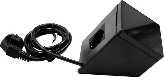 Shelly Wall Display Stand Socket - Sockel für Tischständer, Wand, Schwarz