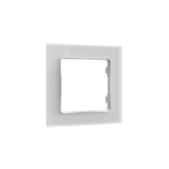 Shelly Wall Frame 1 - 1-fach Rahmen für Wandschalter, Weiß