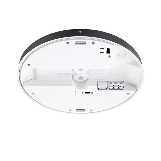 SIGOR LED Aufbauleuchte Split 270mm schwarz Deckenleuchte 18/24W 3000/4000K IP54 110° 2000/2500lm