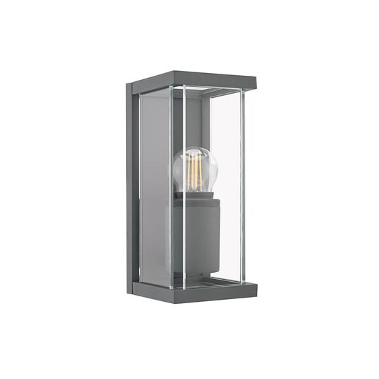 SIGOR Wandleuchte Nulatern Mini anthrazit IP54 E27