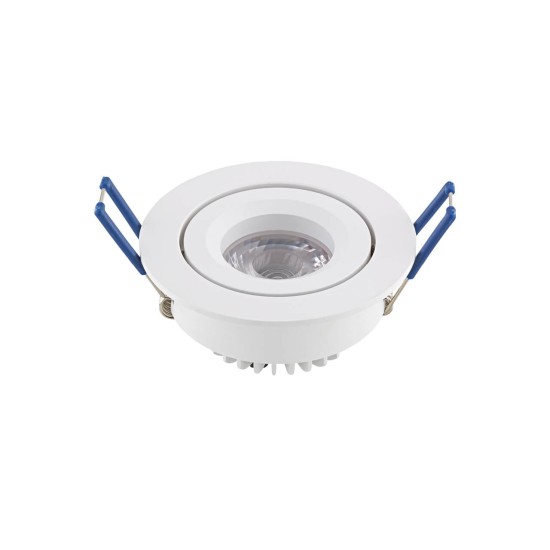 SIGOR LED Einbauleuchte ARGENT FLAT 82mm weiss Downlight 2700K Warmweiss