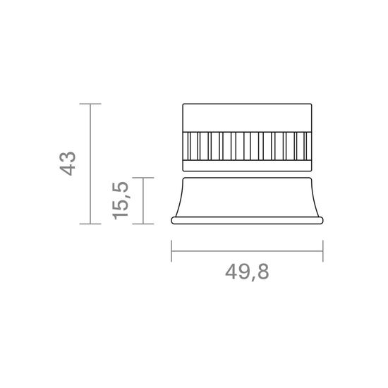 SIGOR Fusion FLO Reflektor 60° Modul FLO - Flache Linsen Optik