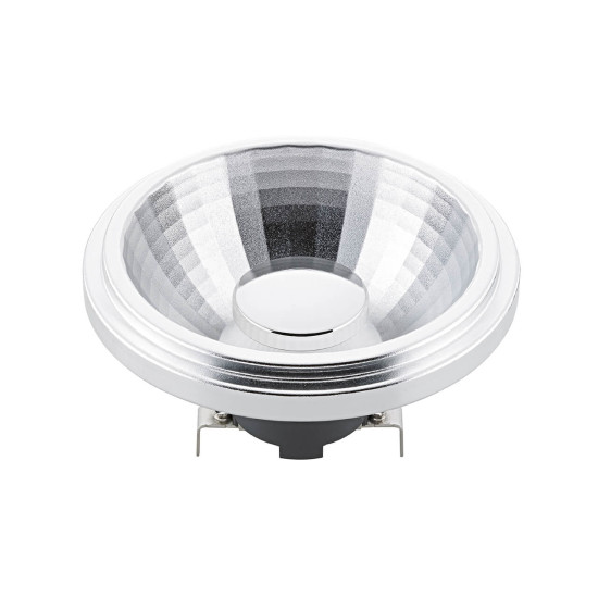 SIGOR LED 12W AR111 Argent G53 800lm 3000K 19° Warmweiss