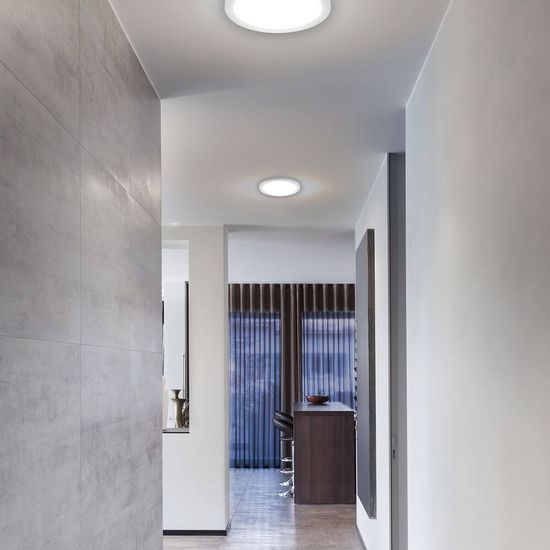 SIGOR Aufbauleuchte FLED Downlight 225mm weiss 18W 3000/4000/5000K IP20 110° 1400-1700lm RA90