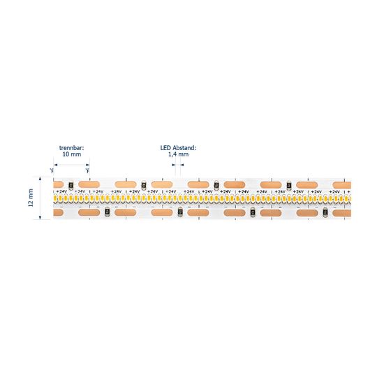 SIGOR 24W/m Expert LED-Streifen 3000K 5m Warmweiss