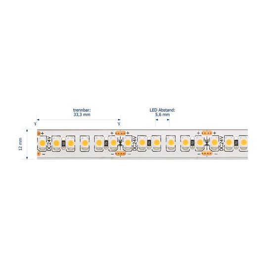 SIGOR 14,4W/m Pro LED-Streifen 4000K 5m Neutralweiss