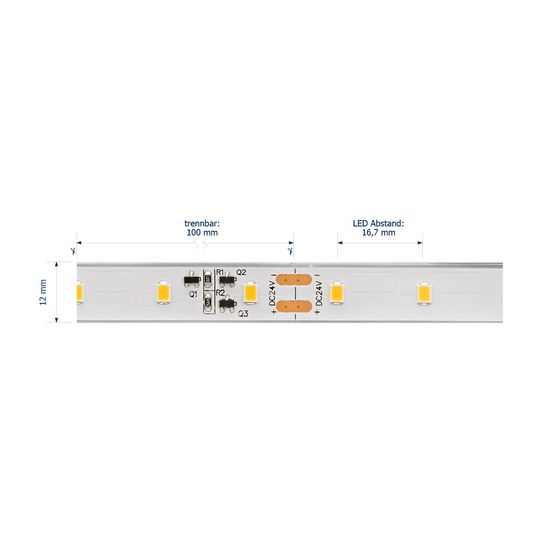 SIGOR 10W/m Expert LED-Streifen 4000K 10m Neutralweiss