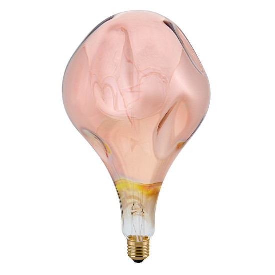 SIGOR LED 4W Giant Drop kupfer metallic E27 120lm 1800K dimmbar Globe A165 Warmweiss