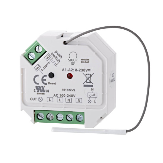 SIGOR Zigbee Schalter Doseneinbau 1 Kanal