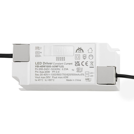 SIGOR Netzteil DIP Powerline Panel CC 40W 500/620/750/900/1000mA