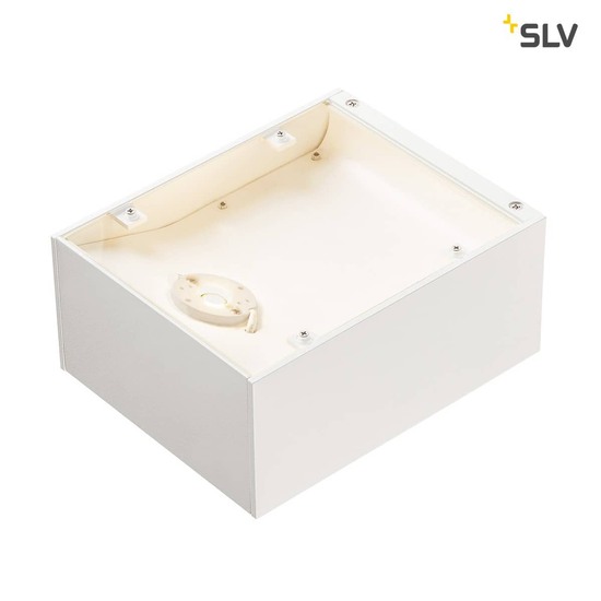 SLV 1000422 SHELL 15 WL LED Indoor Wandaufbauleuchte 3000K weiß