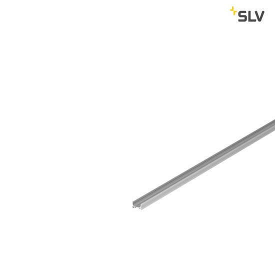 SLV 1000460 GRAZIA 10 LED Aufbauprofil flach gerillt 2m alu