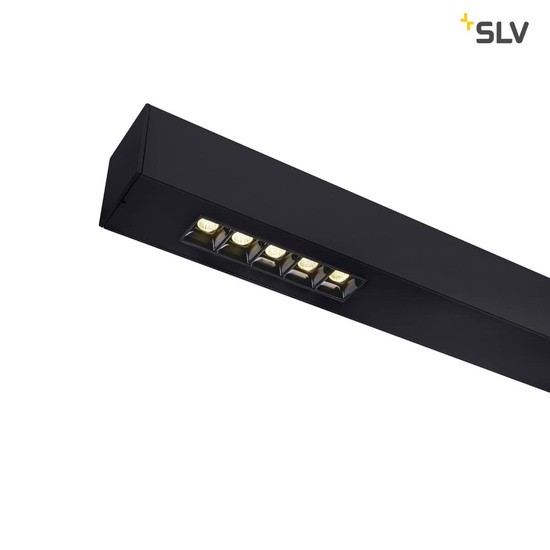 SLV 1000689 Q-LINE CL LED Indoor Deckenaufbauleuchte 1m BAP schwarz 4000K