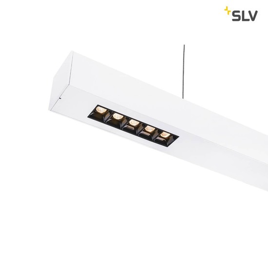 SLV 1000929 Q-LINE PD LED Indoor Pendelleuchte 2m BAP weiß 3000K