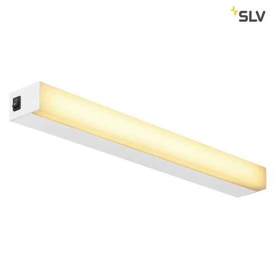 SLV 1001284 SIGHT LED Wand- und Decken- leuchte mit Schalter 600mm weiss