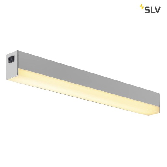 SLV 1001285 SIGHT LED Wand- und Decken- leuchte mit Schalter 600mm silber
