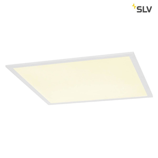 SLV 1001444 I-VIDUAL PANEL 600x600 LED Deckeneinbauleuchte UGR19 4000K + SLV LED Netzteil