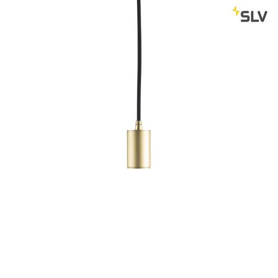 SLV 1002168 FITU PD Indoor Pendelleuchte E27 soft gold max. 60W 5m