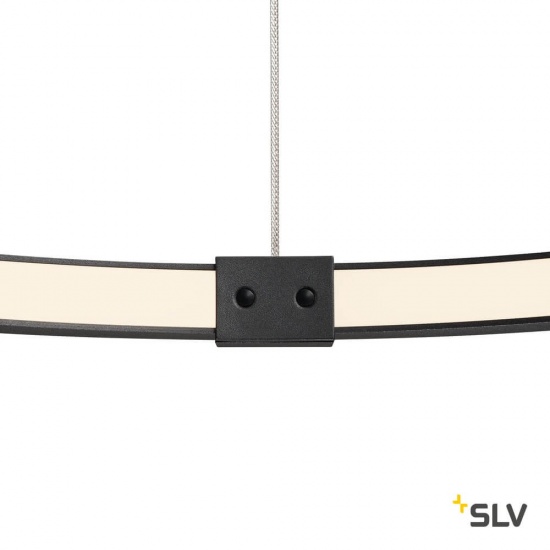 SLV 1002911 ONE 80 DALI LED Pendelleuchte schwarz