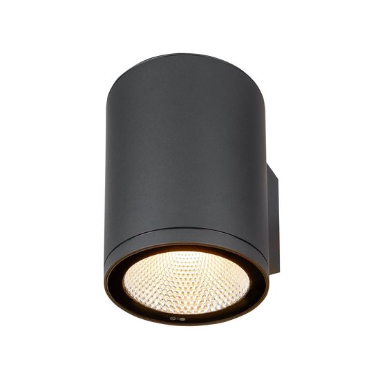 SLV 1003440 ENOLA ROUND L single Outdoor LED Wandleuchte anthrazit CCT 3000/4000K IP65